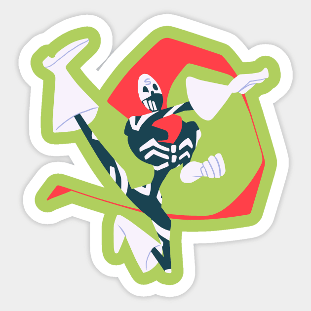 Skullomania Sticker by MalevolentMask